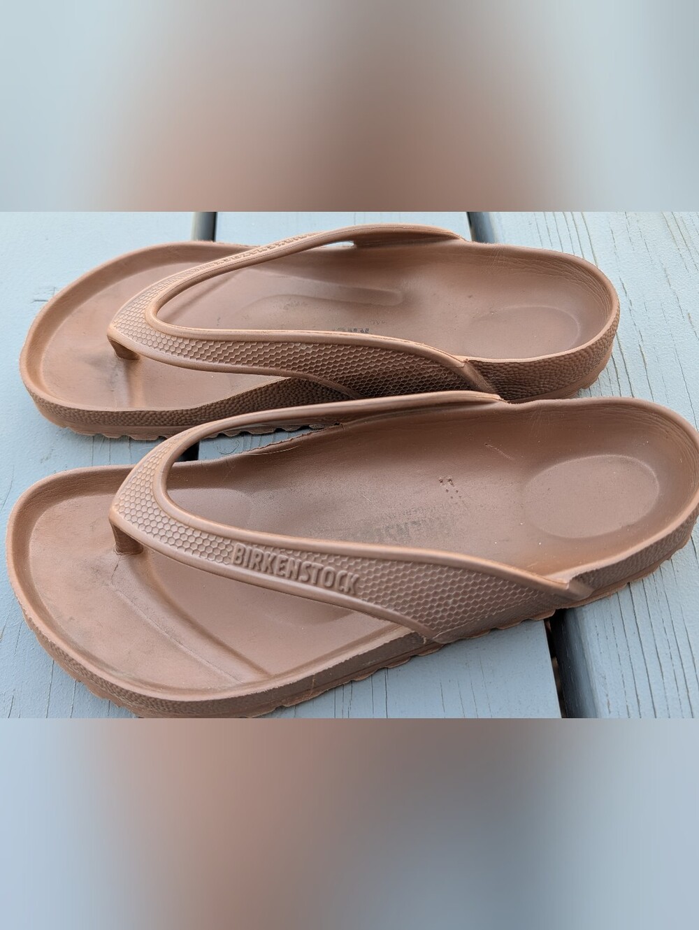 Birkenstock Honolulu EVA Copper Thong Flip Flop Size 37 EU